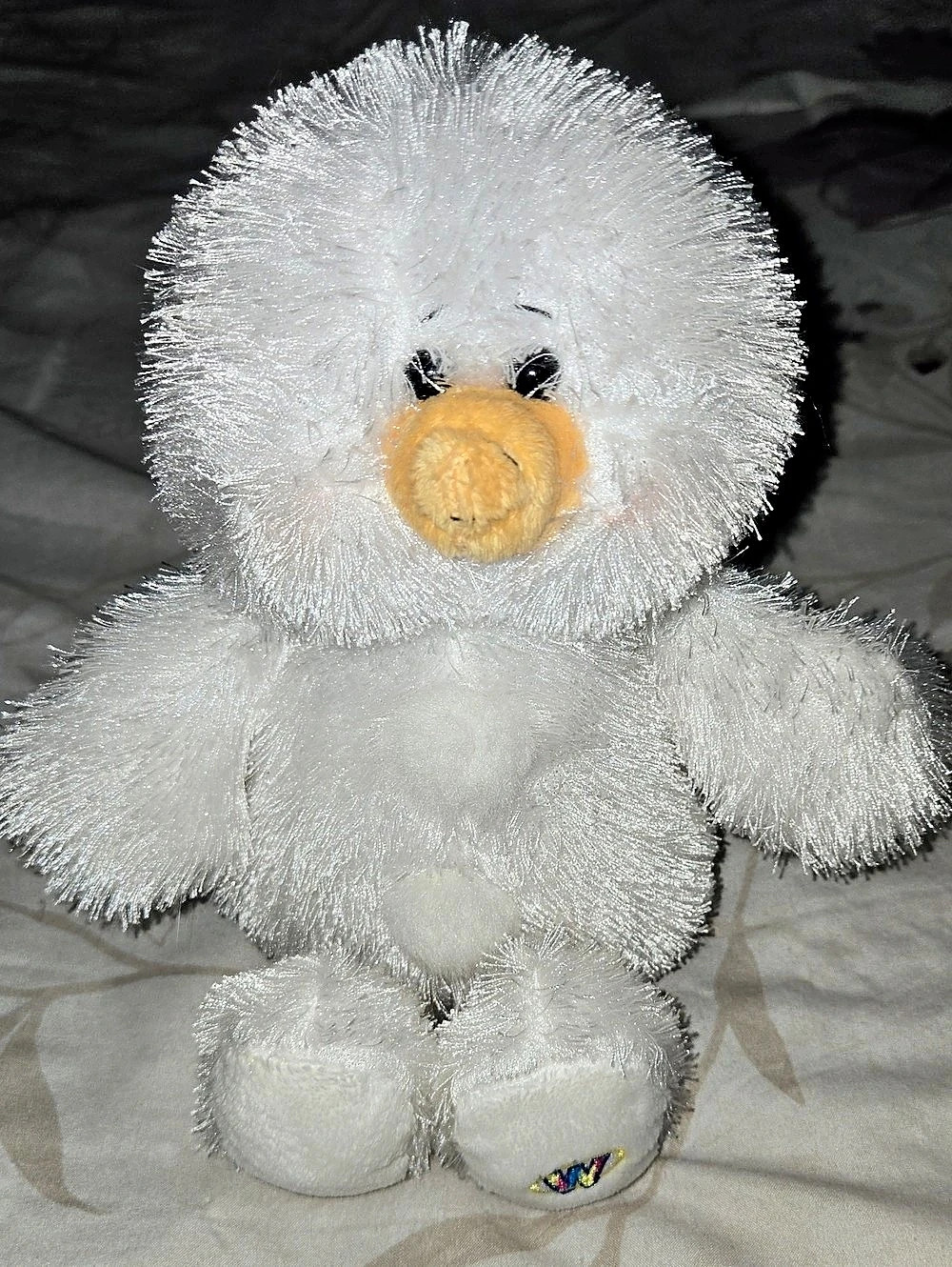 Ganz Webkinz Snow Duck Stuffed Animal White